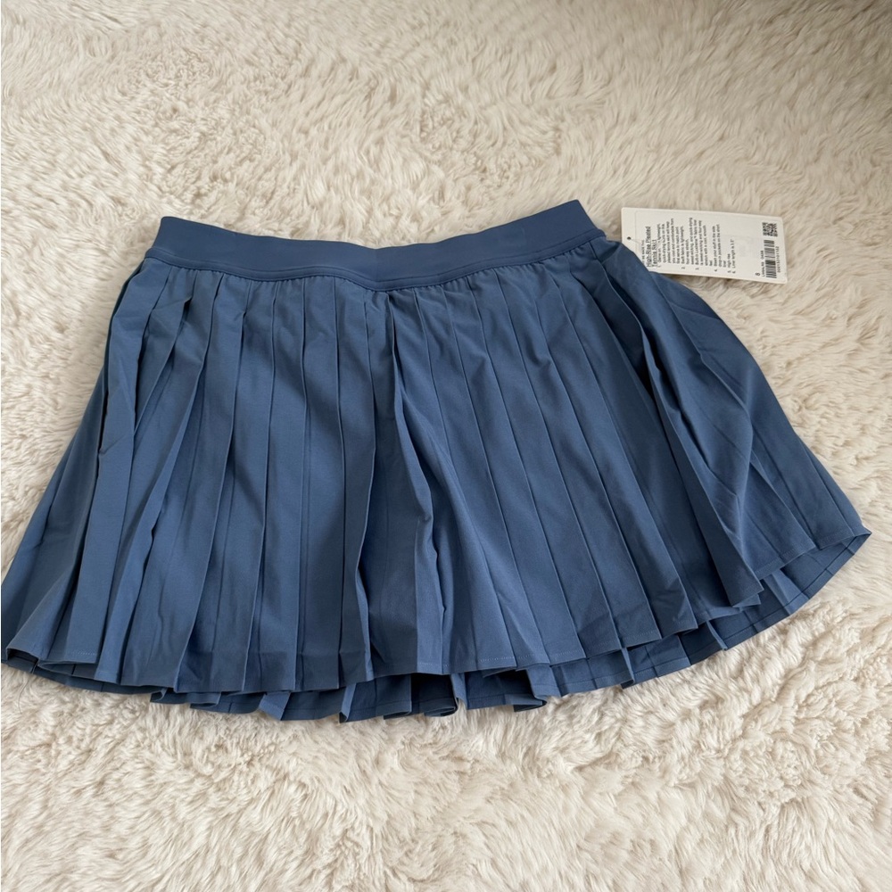 Lululemon Athletica Blue Skater Mini Skirt